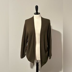 Staccato Olive Green Sweater/Cardigan - Size M/L
